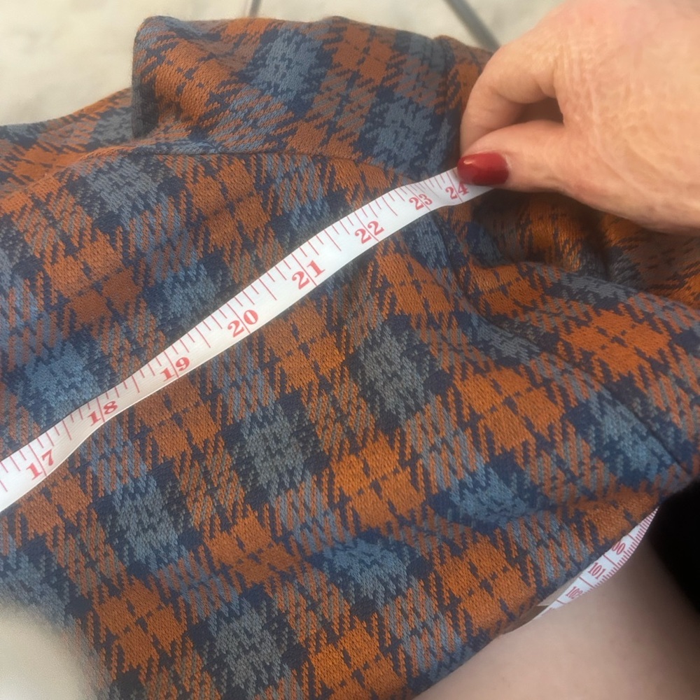 Vintage 1970’s Jacket in Blue and Orange - Picture 3 of 3